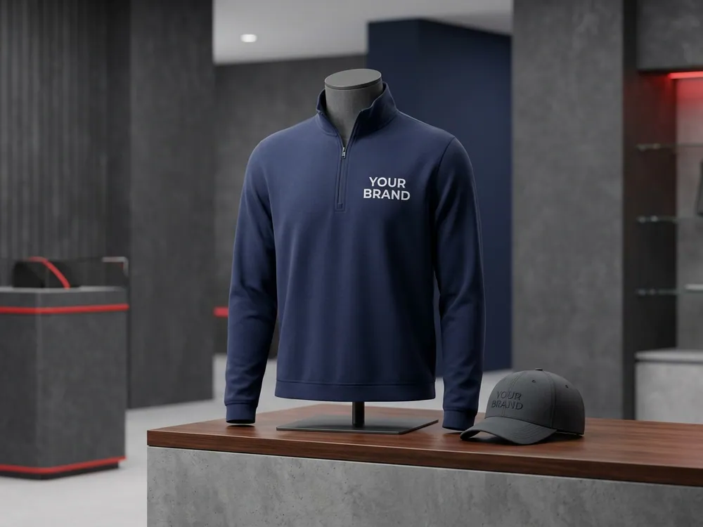 Branded polo shirt