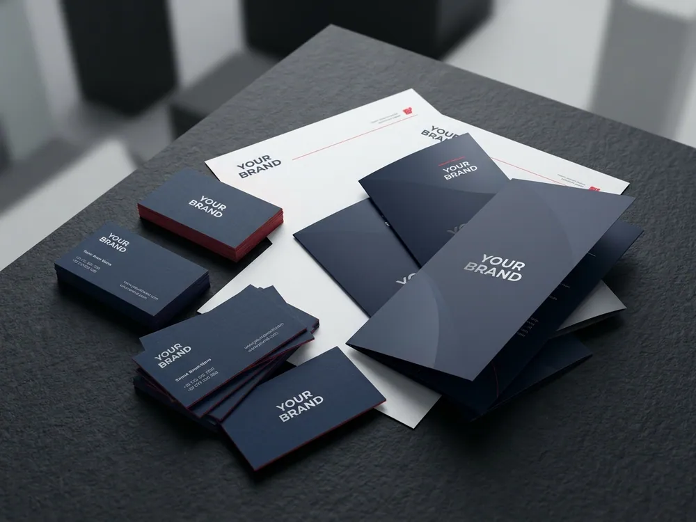 Premium print collateral
