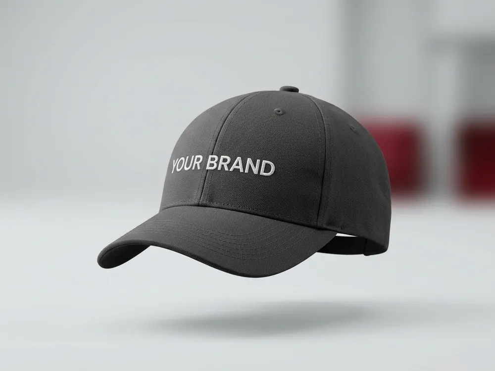 Branded baseball cap