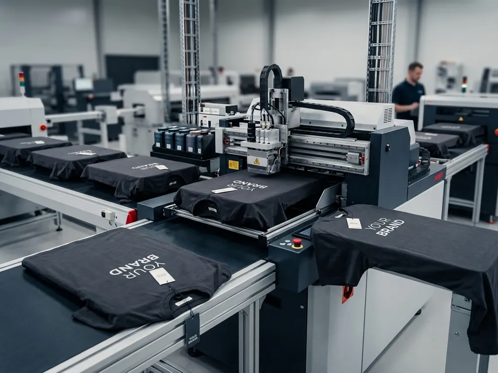 Automated garment production line